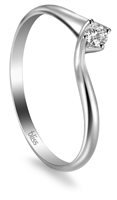 Ringe Bliss Dame in Weißgold Diamante 0.06 Ct 20060684 - 20060684